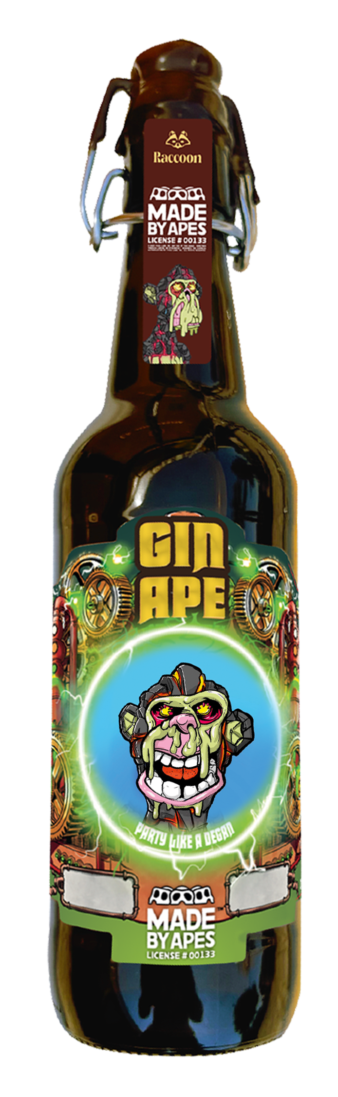 Raccoon Gin x Gin Ape