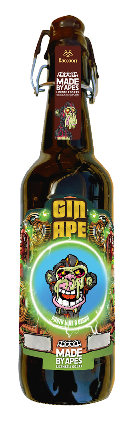 Raccoon Gin x Gin Ape